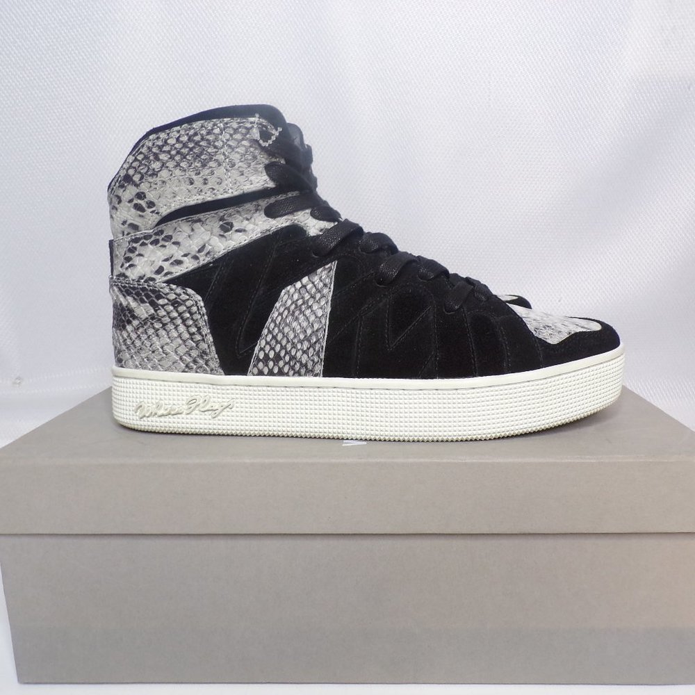 New Whiteflags Henri_Cut Python AJ1 Sneaker Size 41 - MSRP $425